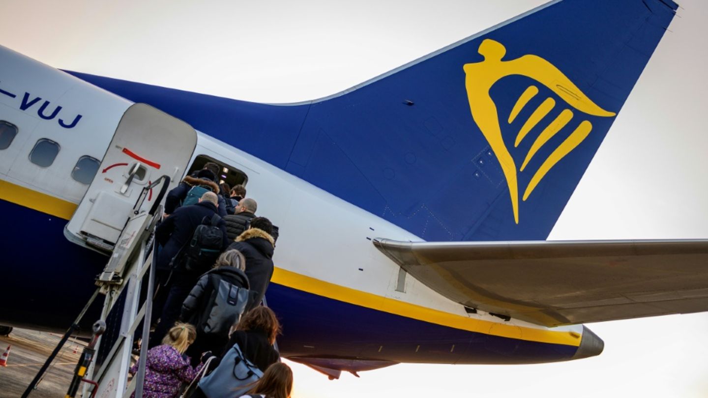 Flugzeug von Ryanair