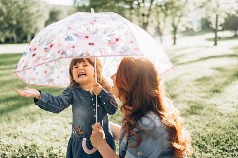 Aufgrund der aktuellen Wetterlage ist ein Regenschirm in einigen Teilen Deutschlands heute ein hilfreiches Accessoire
