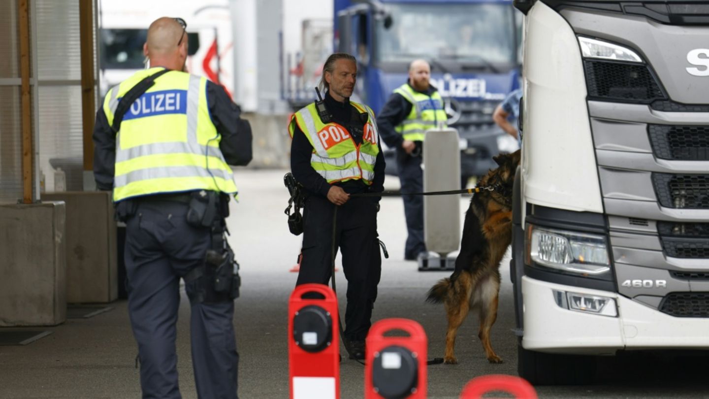 Grenzkontrolle in Bayern
