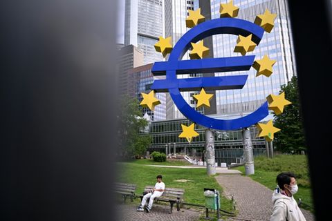 EZB-Hauptquartier in Frankfurt am Main