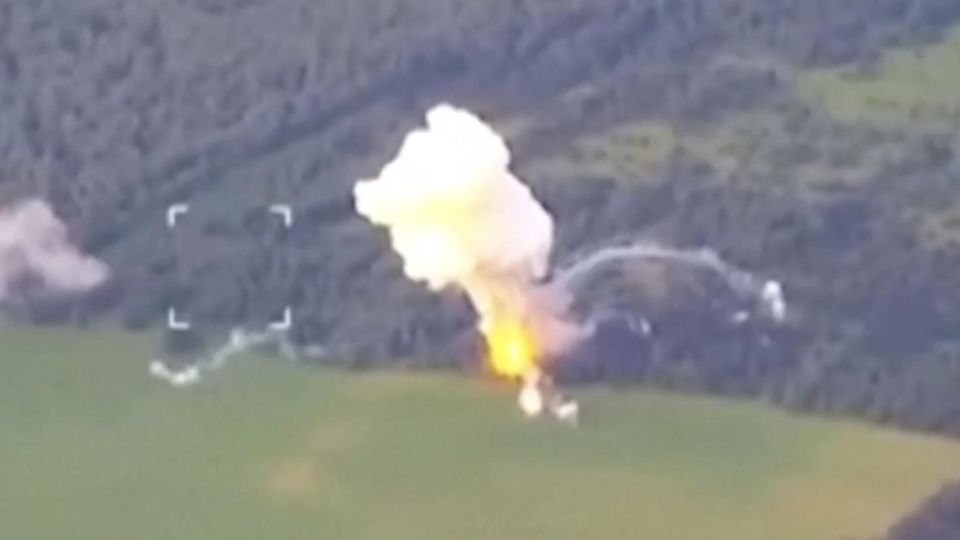 Explosion vor Kiew