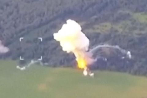 Explosion vor Kiew