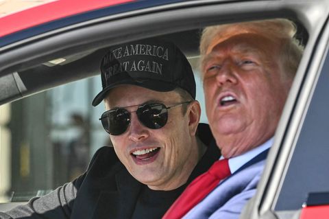 Elon Musk und Donald Trump