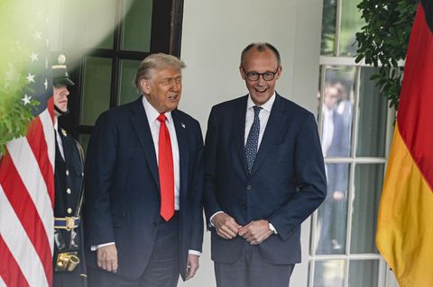 Friedrich Merz und Donald Trump