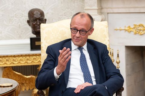 Bundeskanzler Friedrich Merz im Weißen Haus