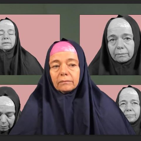 Sonja Nientiet in einem Geiselvideo. Sie ist seit sieben Jahren Geisel in Somalia