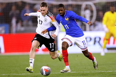 Deutschland und Frankreich: Florian Wirtz im Zweikampf mit Ousmane Dembélé – Wiedersehen in Nations League