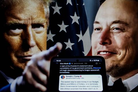 Am Donnerstag eskalierte der Streit zwischen US-Präsident Donald Trump und Tech-Milliardär Elon Musk in den sozialen Netzwerken