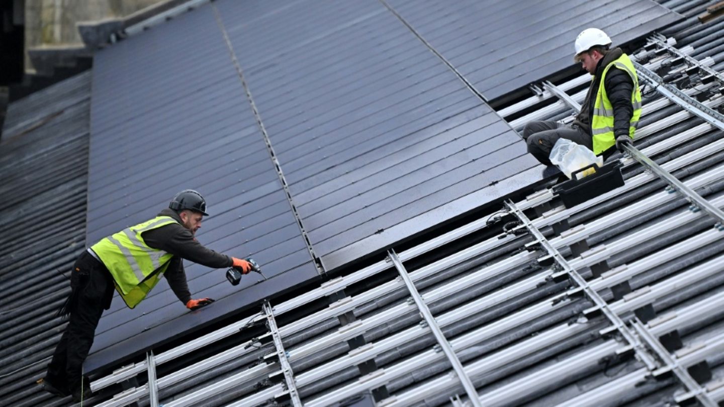Installation von Solarpanelen in Cambridge