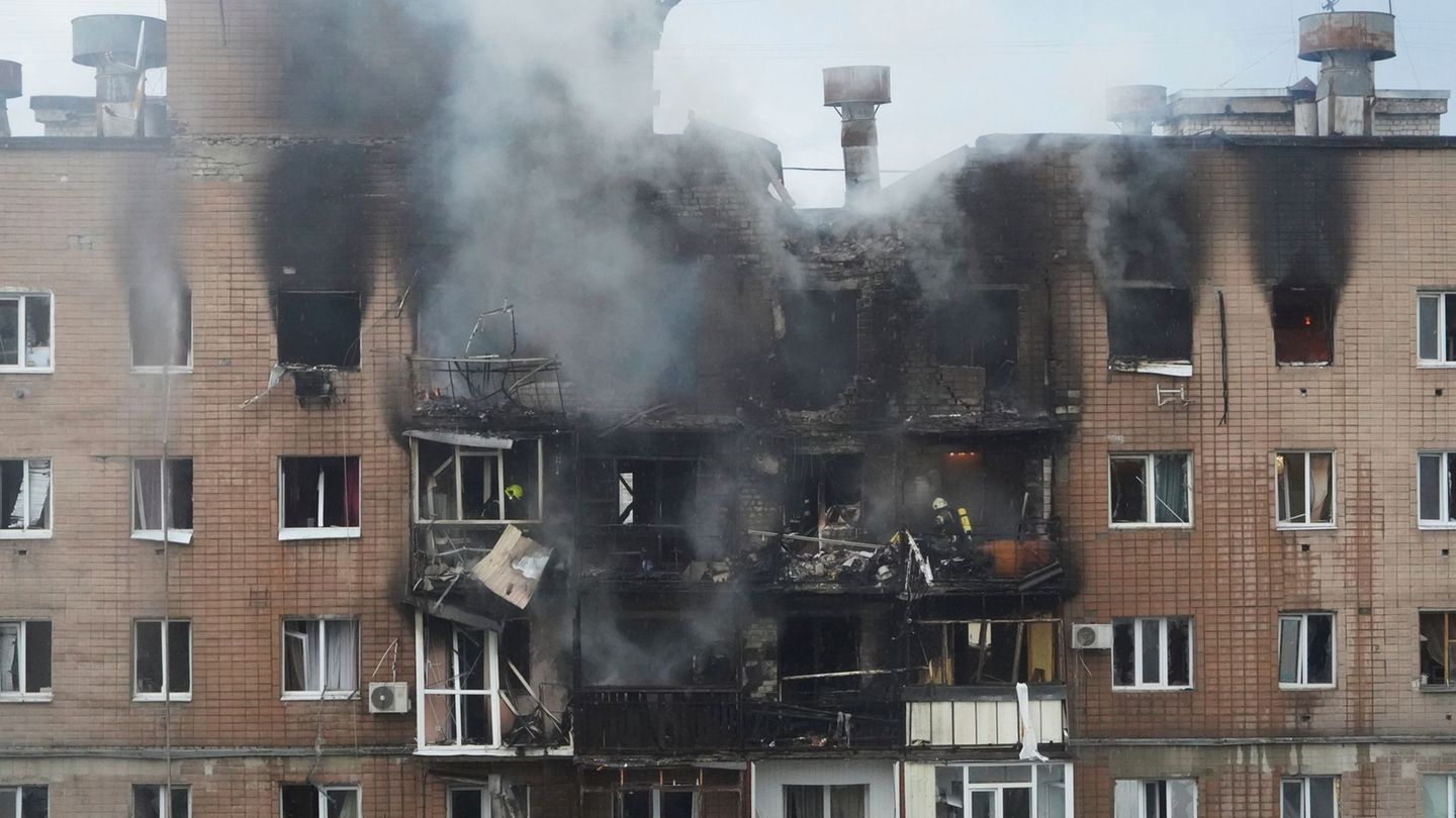 War against Ukraine: previously the most violent attack on the big city of Charkiw reported