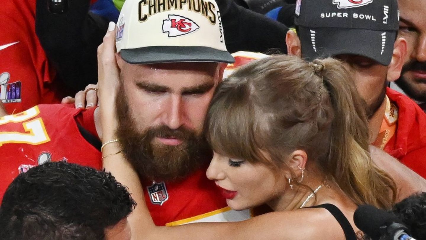 Taylor Swift and Travis Kelce: sweet moment at wedding celebration