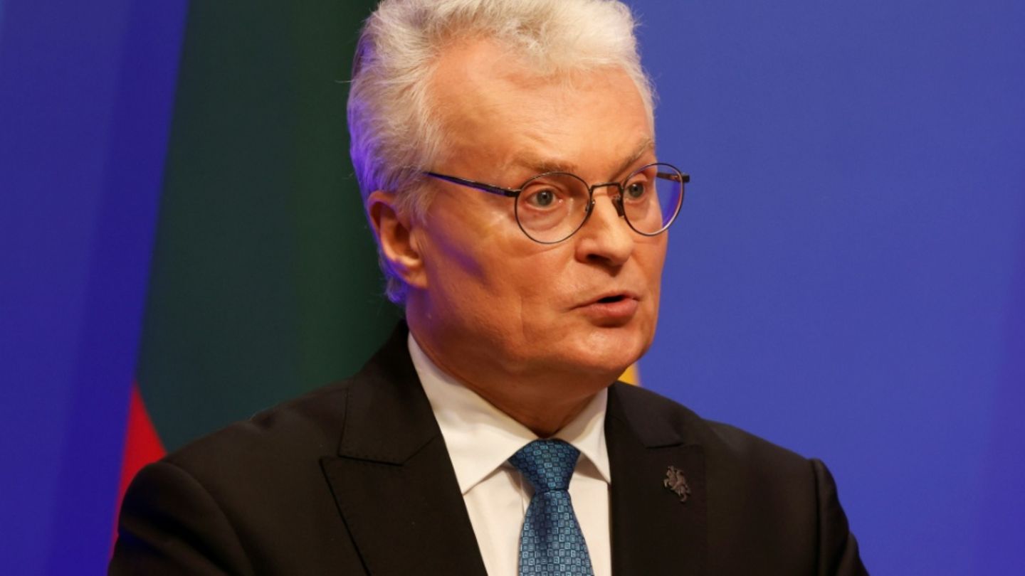 Der litauische Präsident Gitanas Nauseda