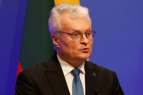 Der litauische Präsident Gitanas Nauseda