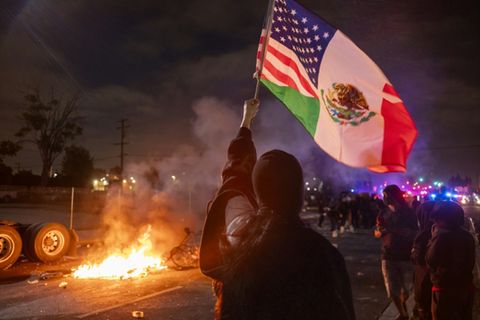 Ausschreitungen in Los Angeles