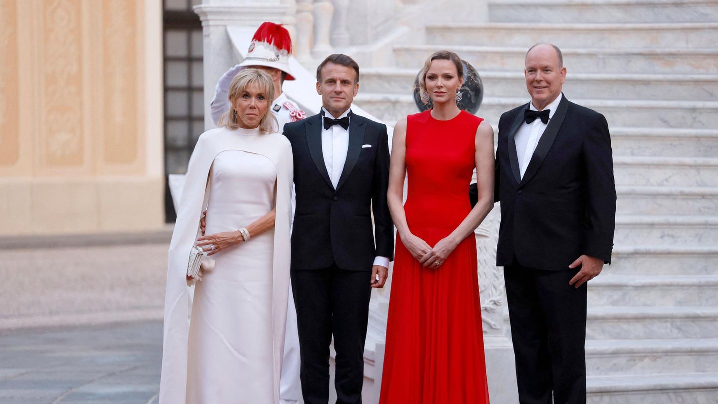 Meeting in Monaco: Visiting the Macrons at Prince Albert in pictures