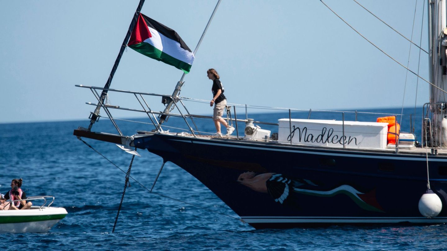 Location at a glance: towards Gaza: Israel’s marine should stop Thunberg’s ship