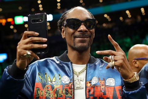 Rapper Snoop Dogg
