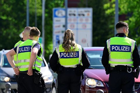 Kontrollen an der Grenze Deutschlands zu Polen