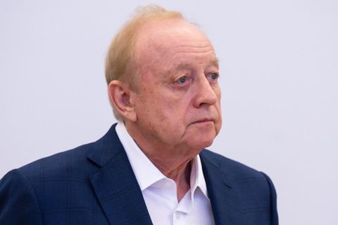 Alfons Schuhbeck, Koch und Unternehmer, im Gerichtssaal im Landgericht München I