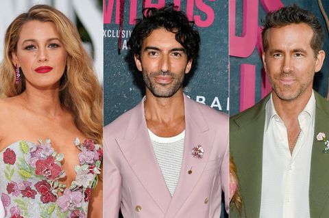 Die Verleumdungsklage von Justin Baldoni (Mitte) gegen BlakeLively (links) und Ryan Reynolds (rechts) wurde abgewiesen