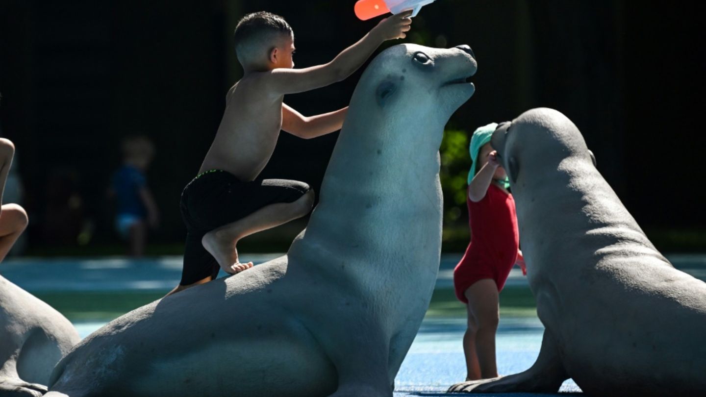 Spielende Kinder in Berlin