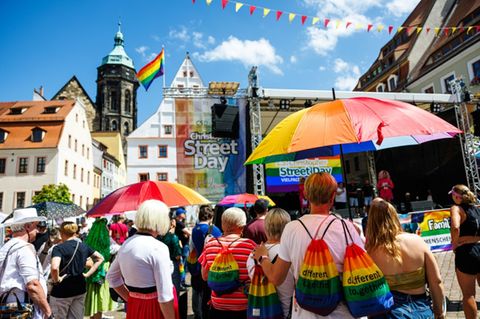 Christopher Street Day in sächsischem Pirna 2024