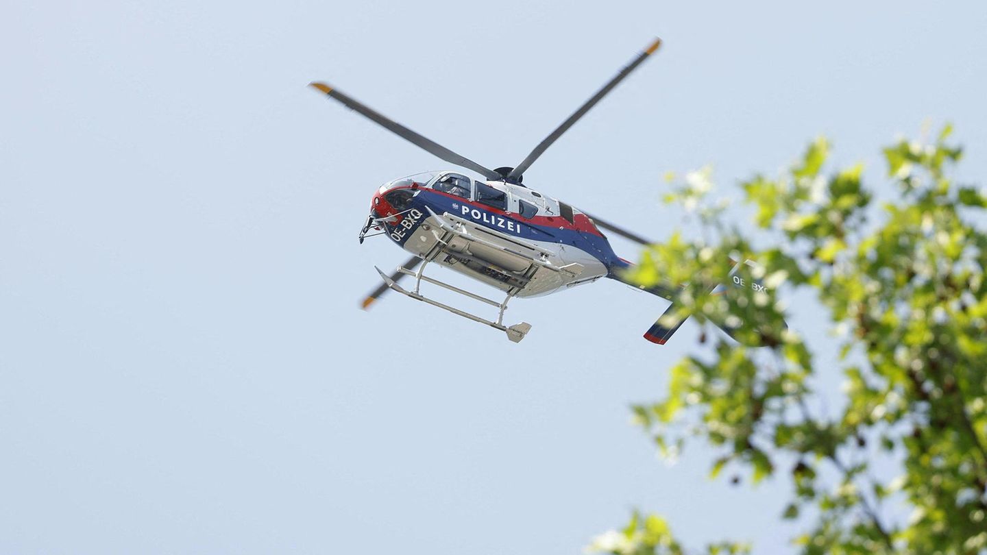 Amoklauf in Graz: Hubschrauber