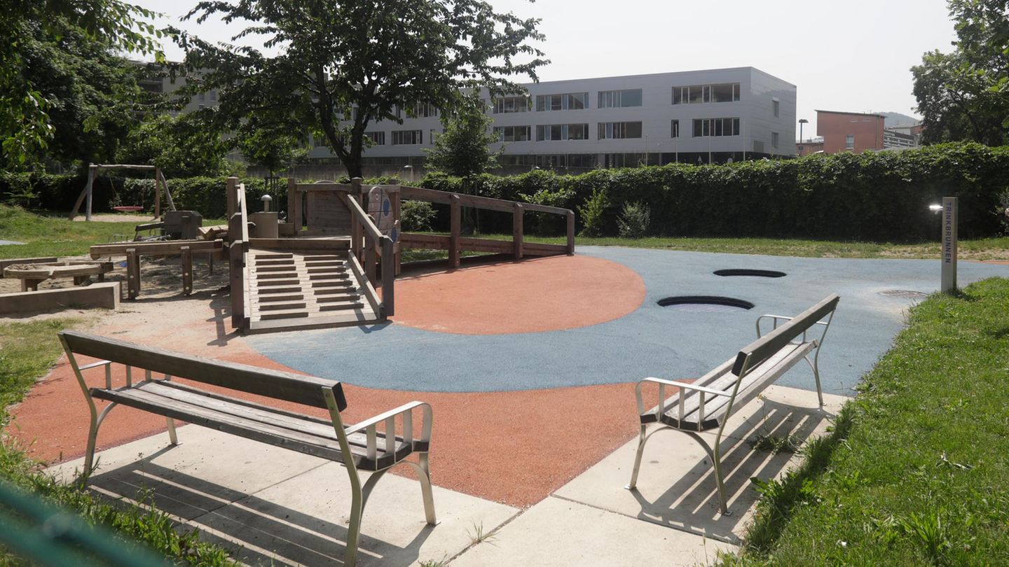 Amolauf in Graz: Schulgelände