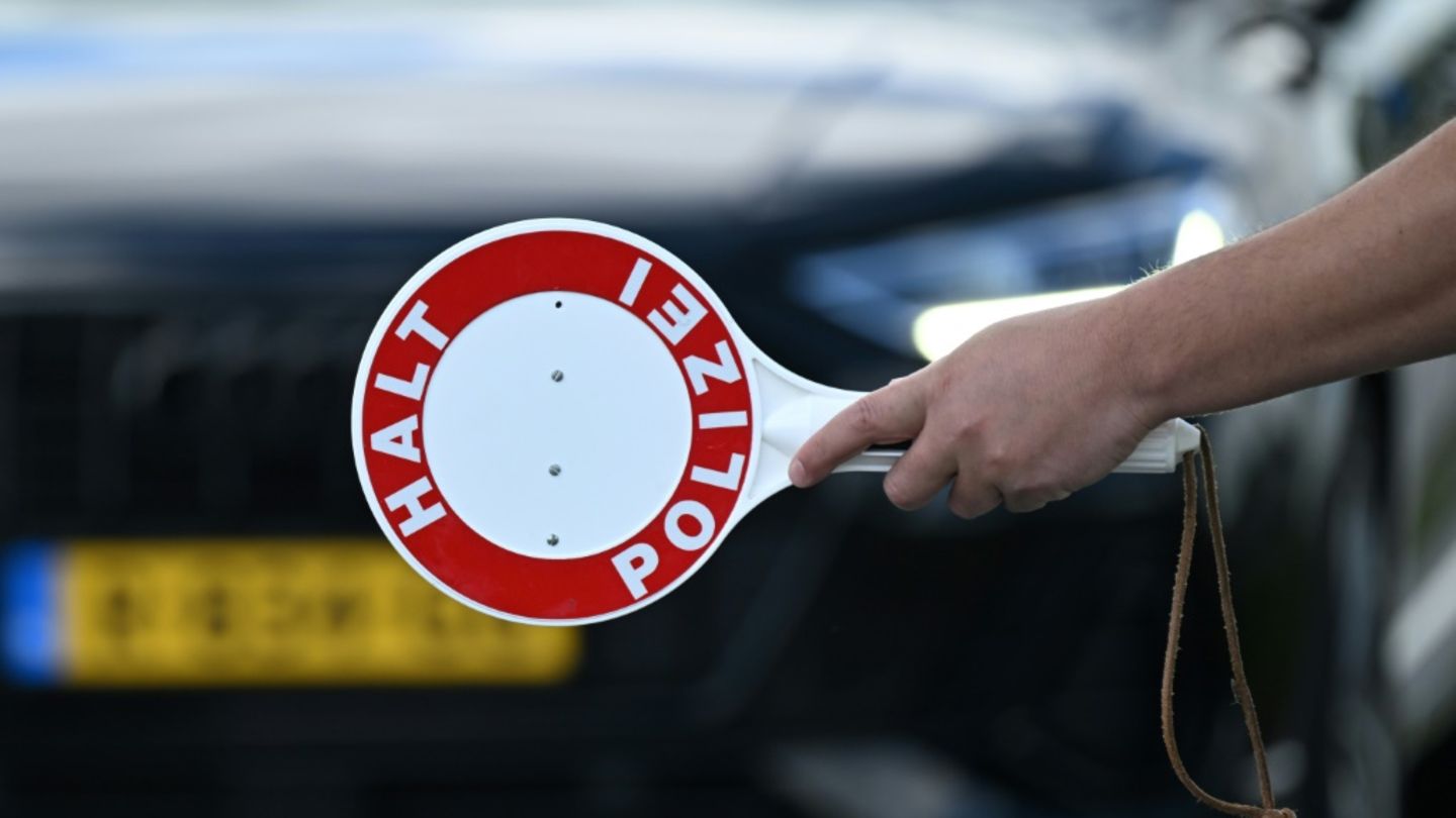 Verkehrskontrolle der Polizei
