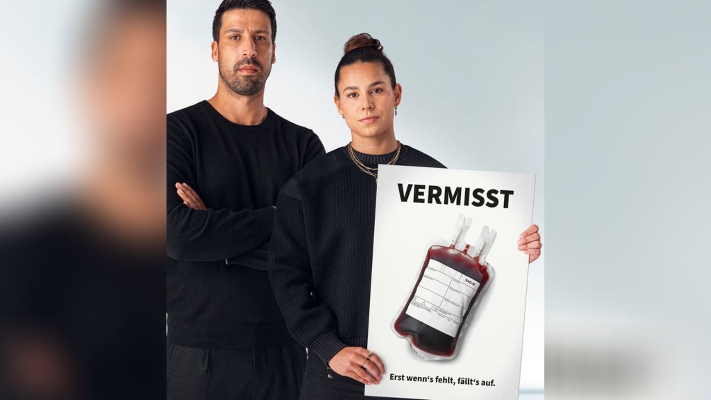 Sami Khedira: World Champion advertises for blood donation