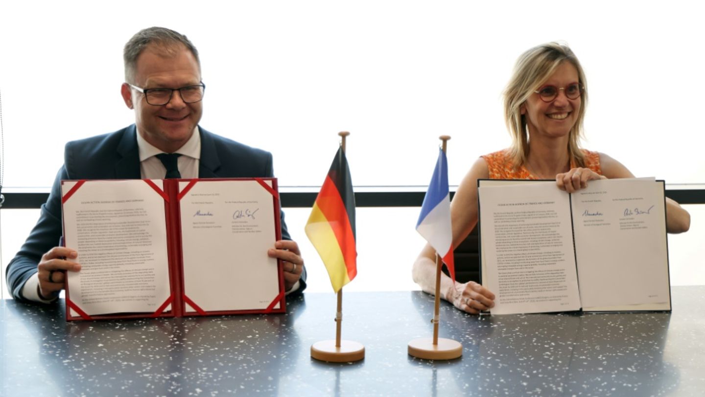 Carsten Schneider und Agnès Pannier-Runacher