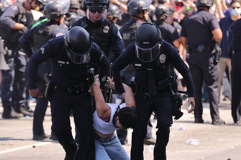 Festnahme in Los Angeles