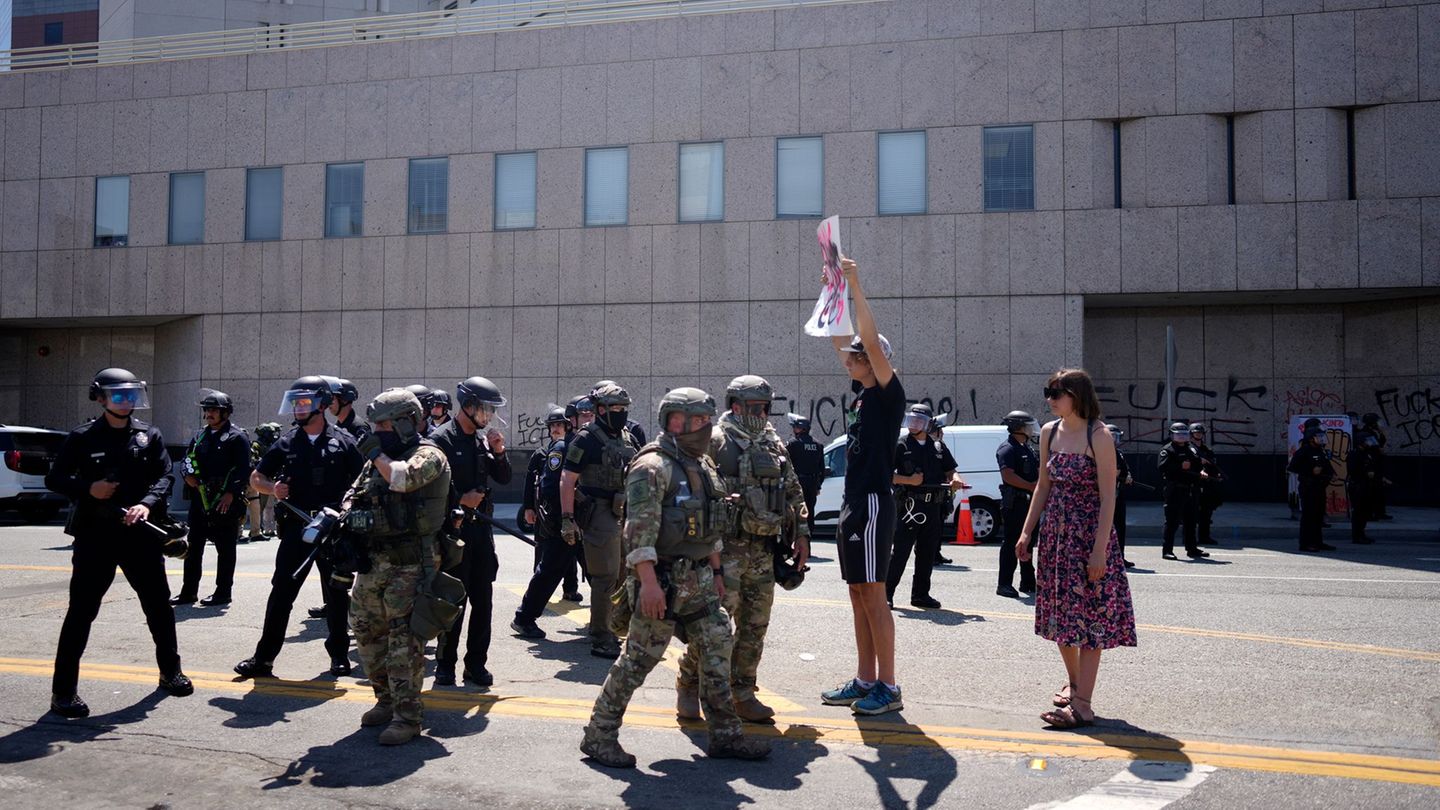 Demonstrations in the United States: LA imposes the output lock in downtown due to protests