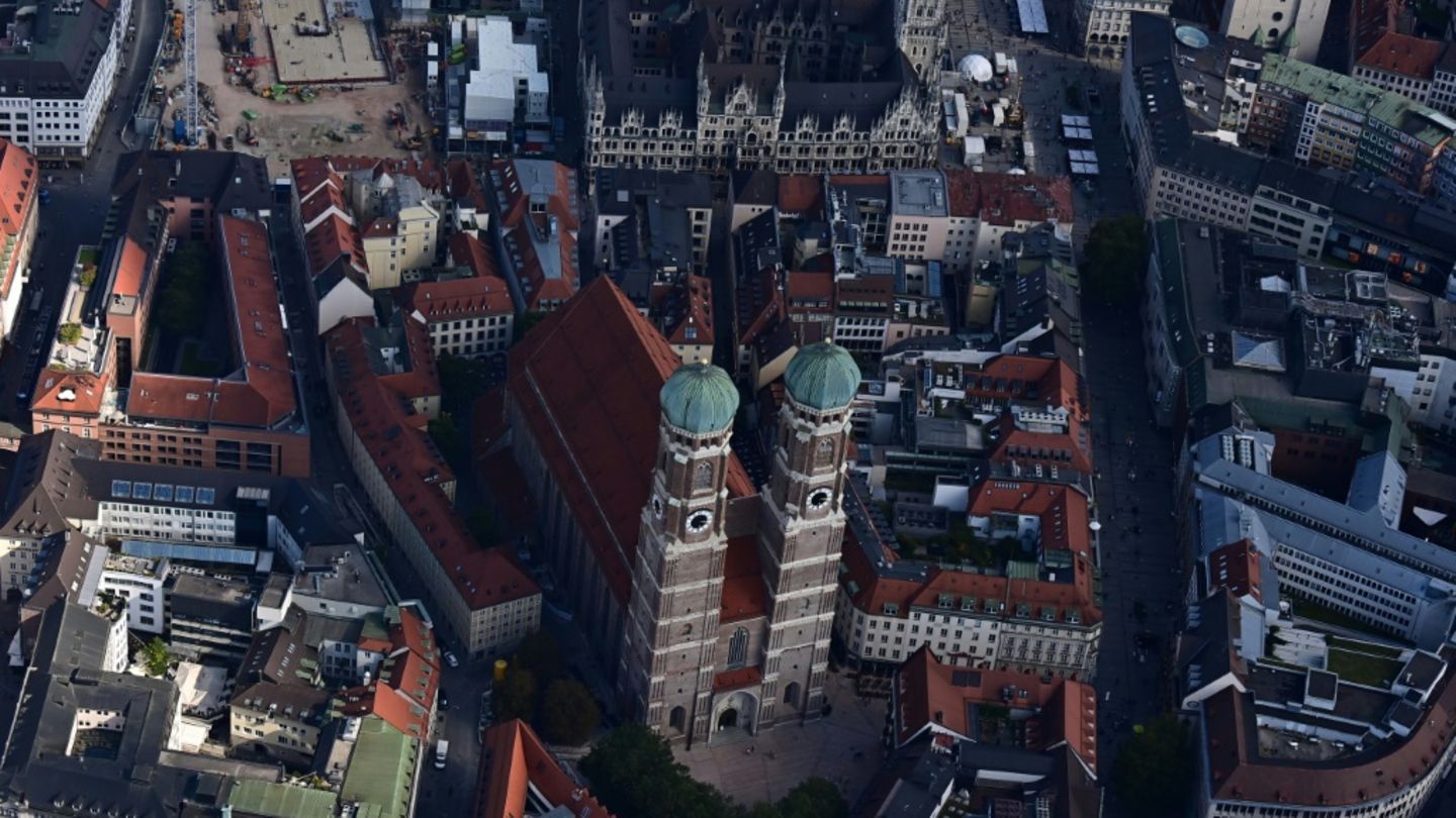 Blick auf Münchner Innenstadt