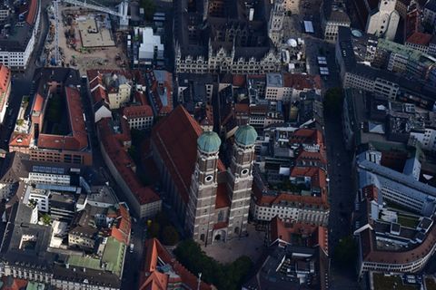 Blick auf Münchner Innenstadt