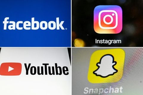 Logos von Online-Plattformen