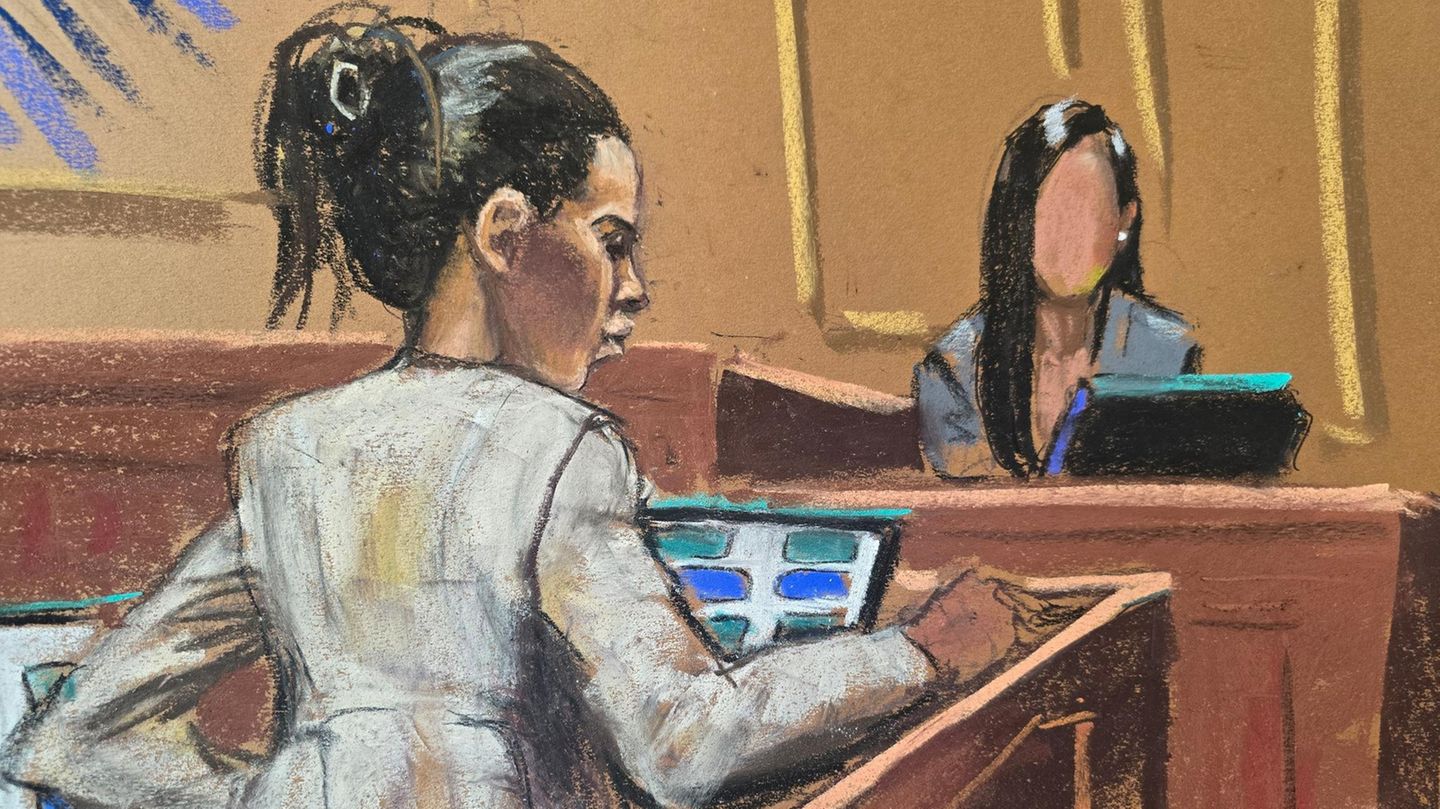 P. Diddys Ex-Freundin "Jane" wird von Anwältin Teny Geragos ins Kreuzverhör genommen