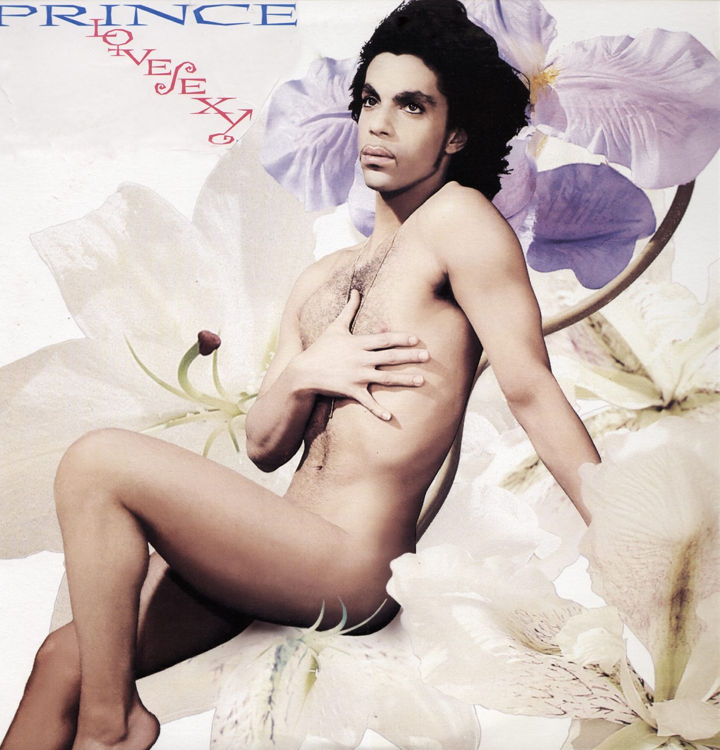 Prince nackt auf dem Cover seines Albums "Lovesexy"