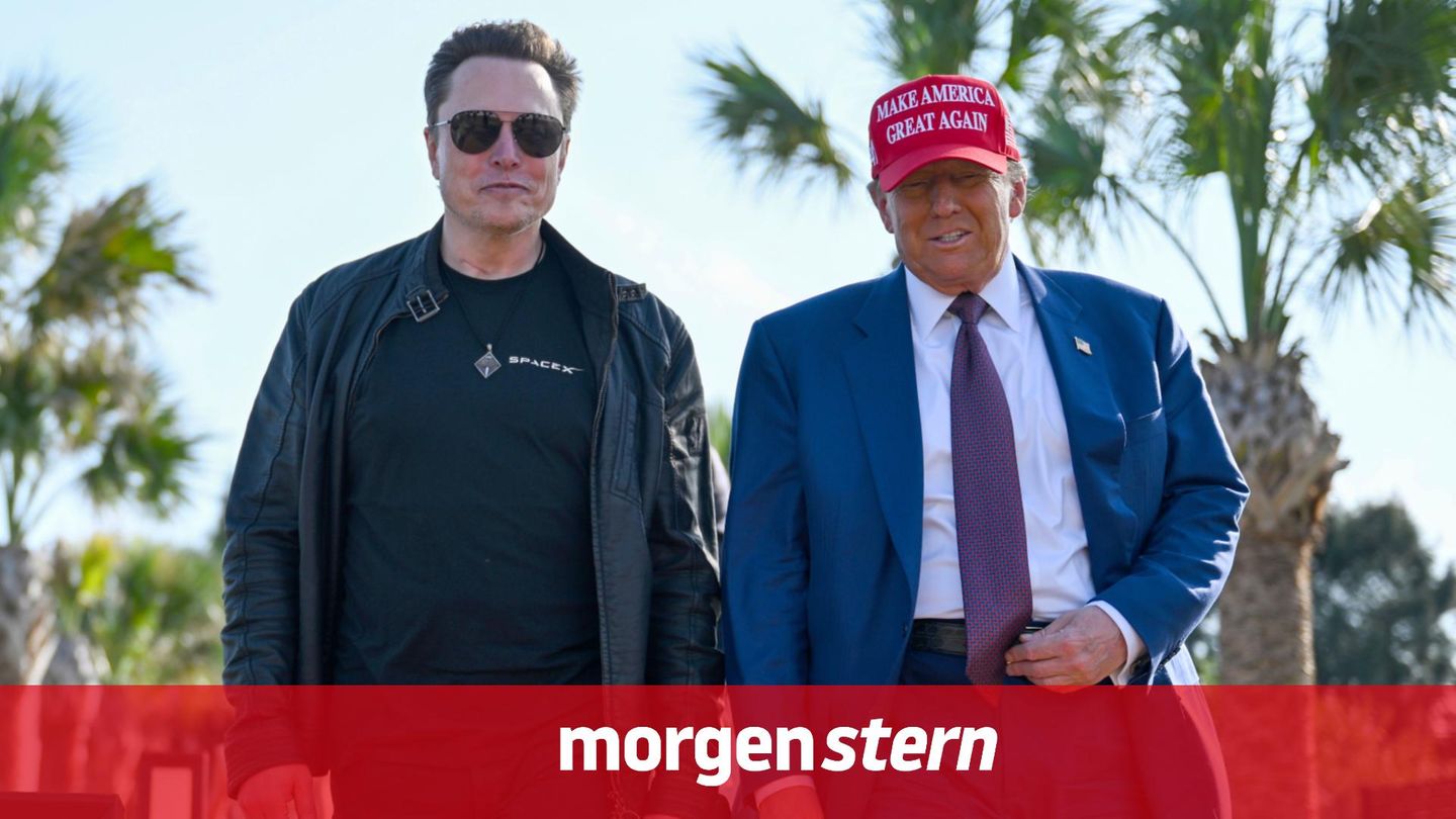 Elon Musk vs. Donald Trump: One gives in. The situation in the morning