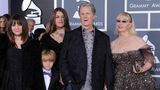 Brian Wilson mit seiner zweiten Frau Melinda und dreien seiner Kinder