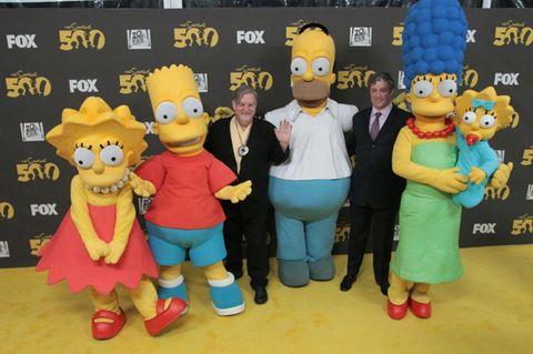 Feier zur 500. Folge der Simpsons