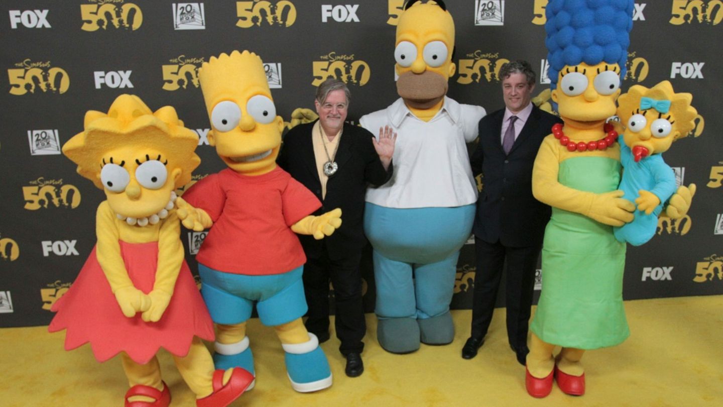 Feier zur 500. Folge der Simpsons