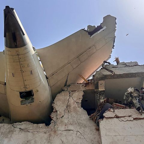 Flugzeugabsturz: Foto der verunglückten Boeing 787