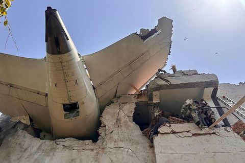 Flugzeugabsturz: Foto der verunglückten Boeing 787