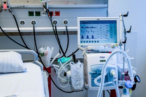 Sauerstoffgerät in einer Klinik