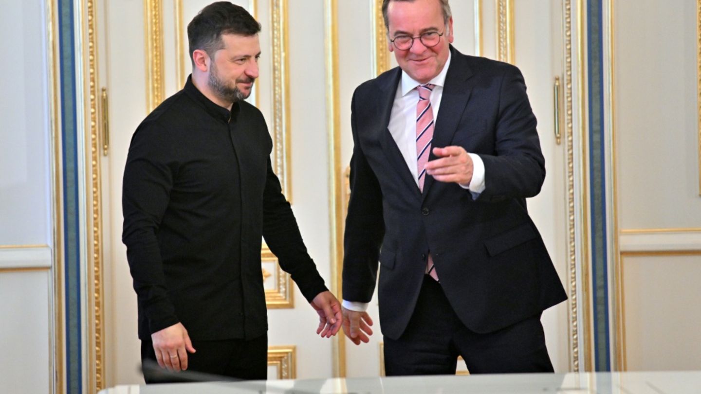 Selenskyj und Pistorius in Kiew