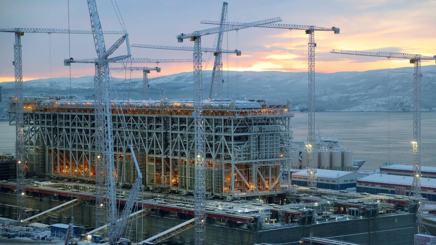 Das LNG-Terminal im russischen Murmansk