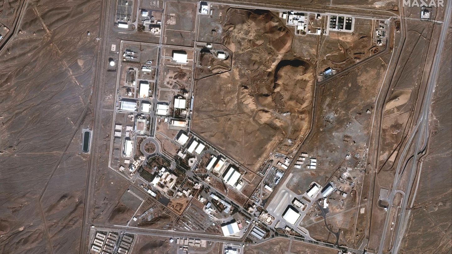 Die Nuklearanlage Natanz im Iran