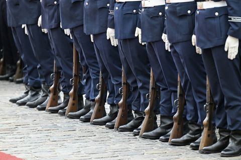 Soldaten des Wachbataillons der Bundeswehr