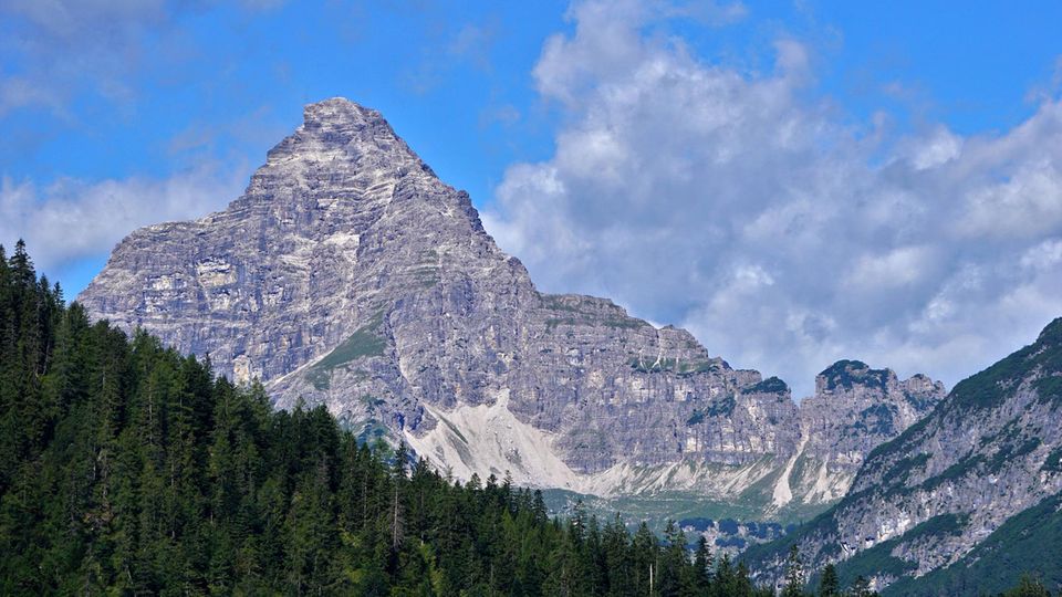 Der Hochvogel in den Allgäuer Alpen